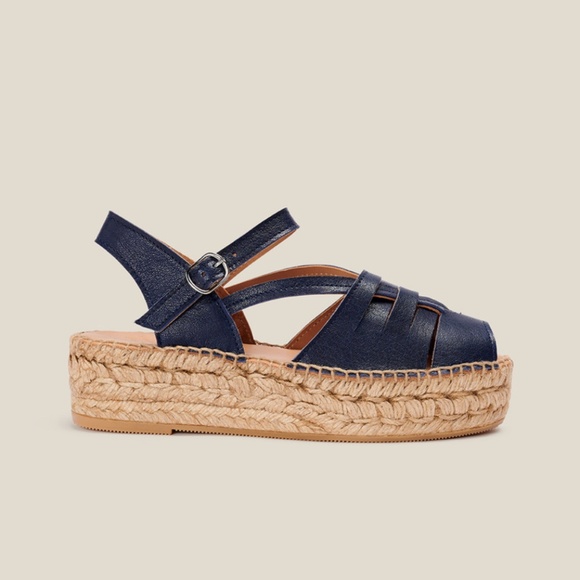 Anthropologie Shoes - NEW NAGUISA NAVY GUNTA ESPADRILLE